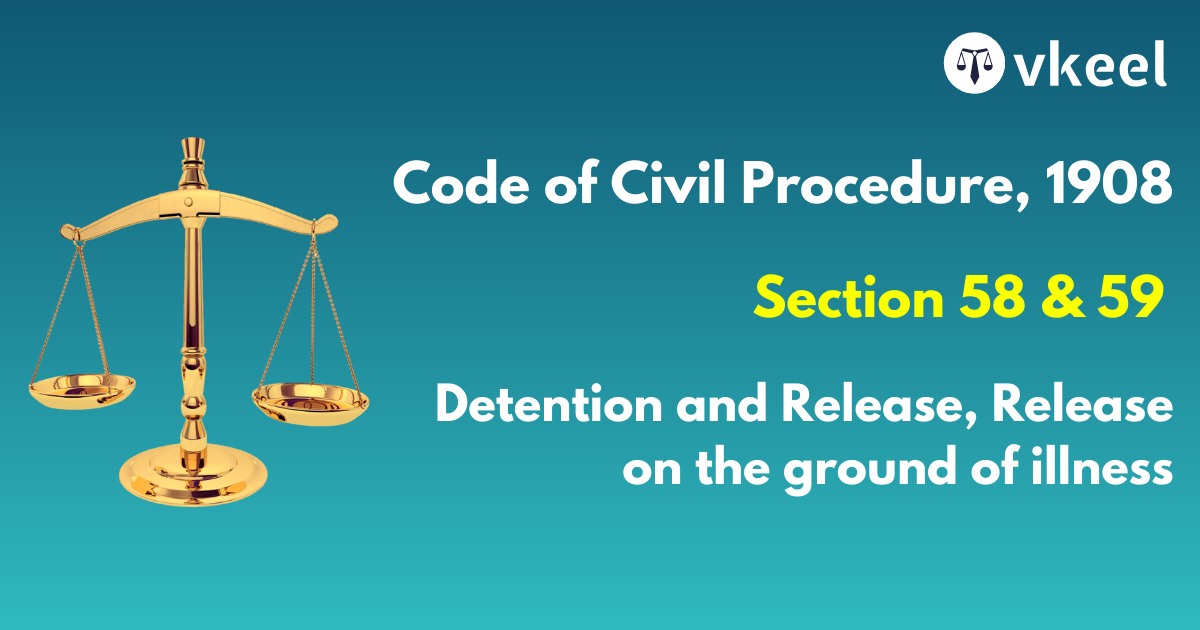 Section 58 & 59 of the Code of Civil Procedure,1908