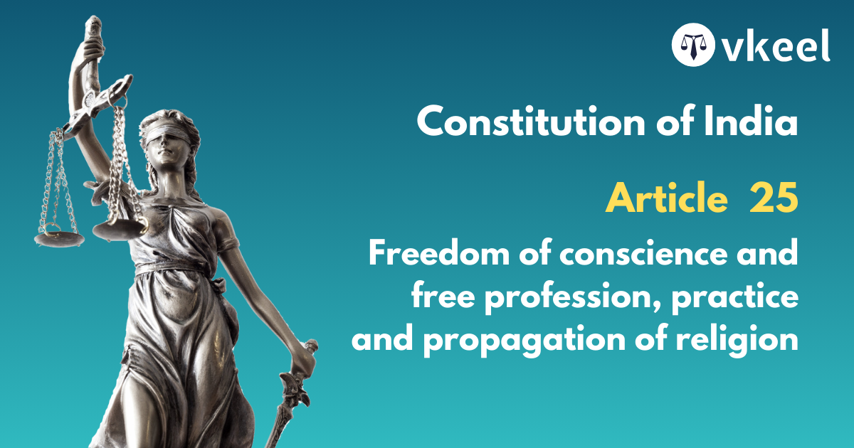 Article 25 of the Constitution of India